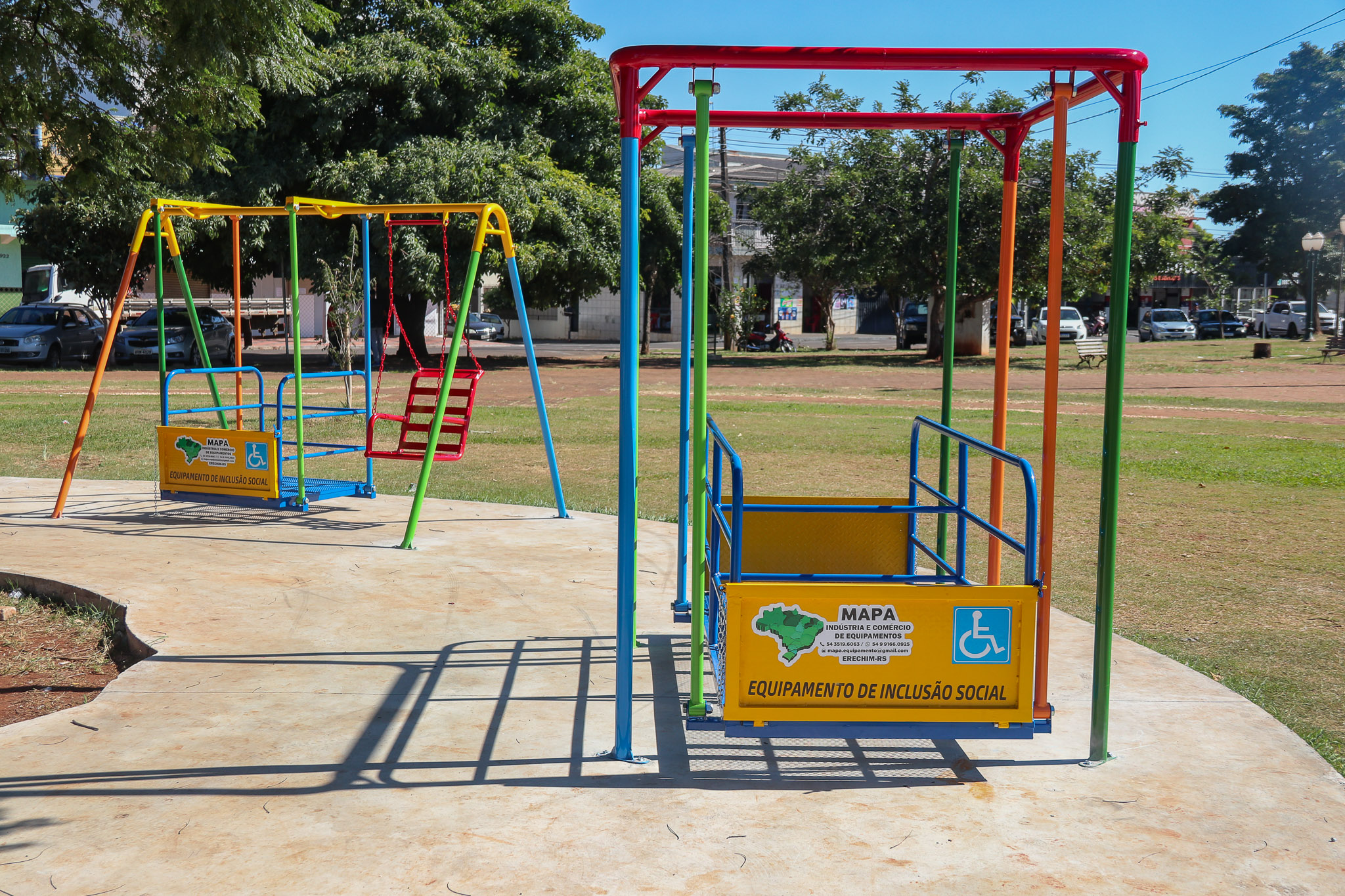 Parque com brinquedos inclusivos e 6 novas ATIs reforçam investimentos em respeito e qualidade de vida